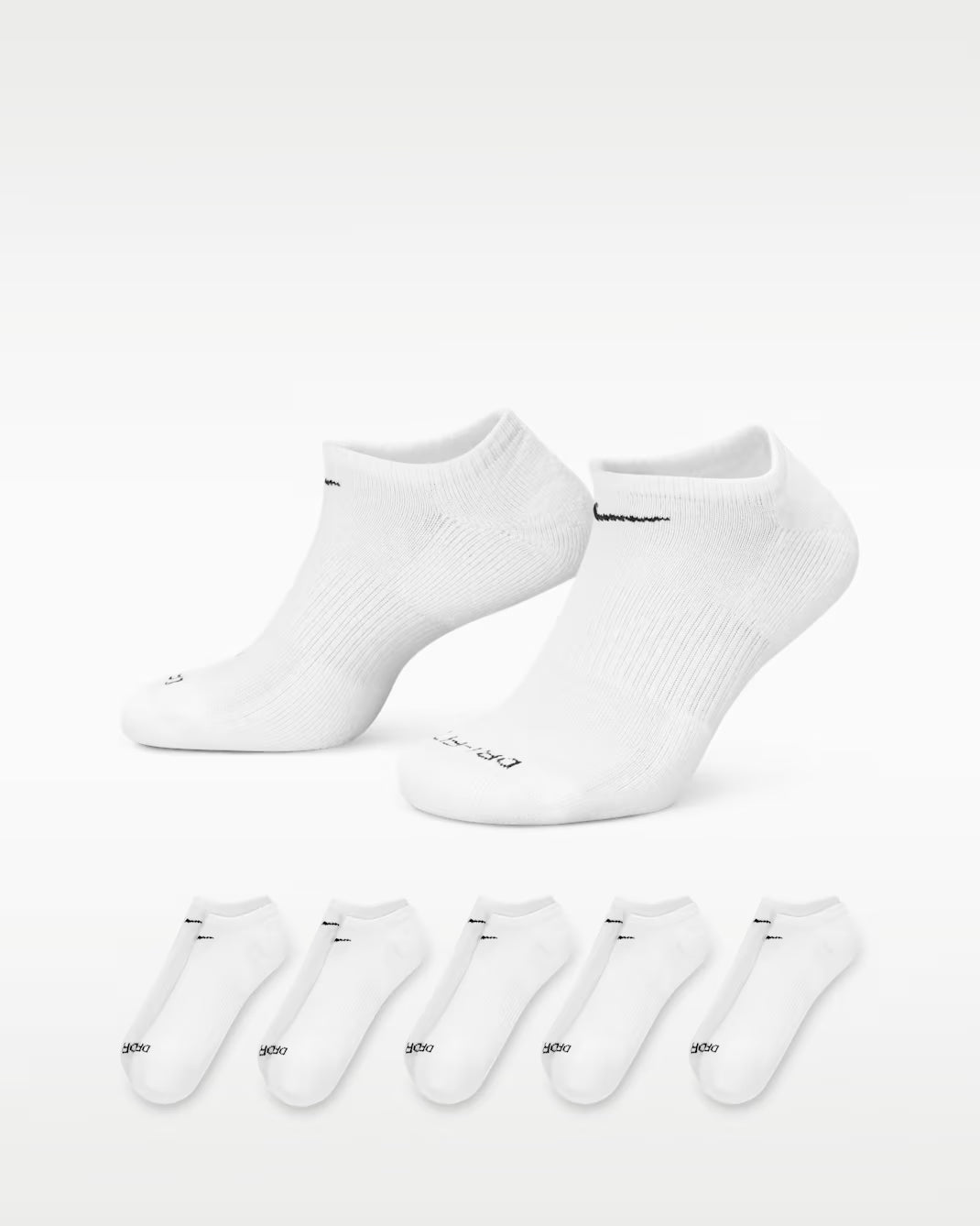 No-Show Socks (6 Pairs)