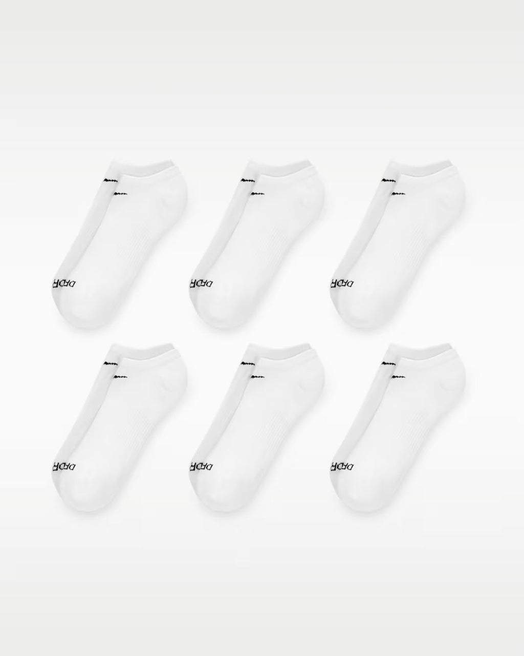 No-Show Socks (6 Pairs)