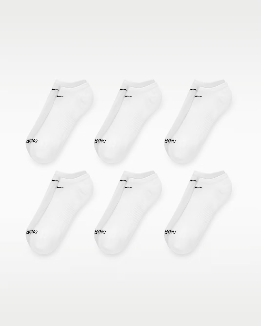 No-Show Socks (6 Pairs)