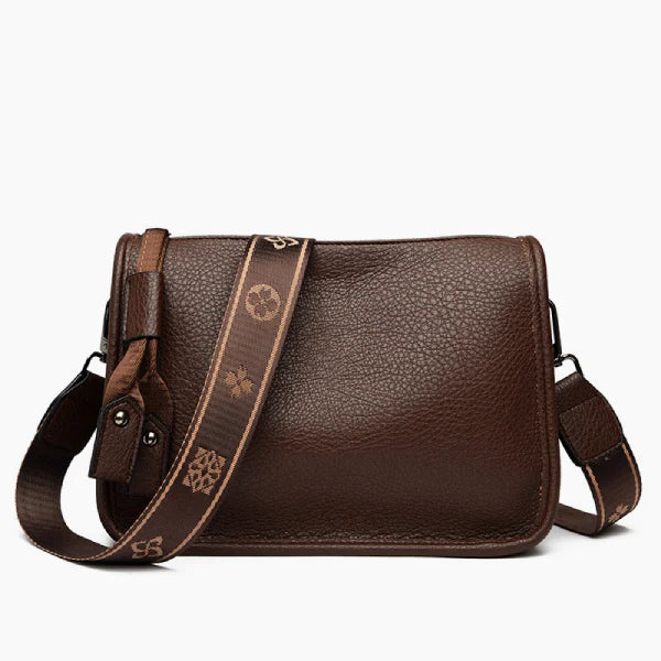 VICIDERCI Auralis vegan leather crossbody bag in brown
