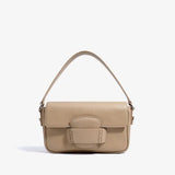 VICIDERCI Faelina genuine cowhide shoulder bag in apricot