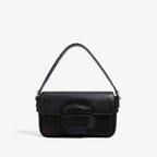 VICIDERCI Faelina genuine cowhide shoulder bag in black