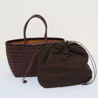 VICIDERCI Ivara top-grain cowhide tote bag inside view