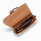 VICIDERCI Valora TOGO pebble-grain genuine cowhide satchel bag inside view